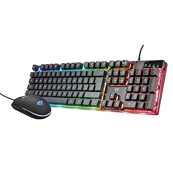 Trust Gaming Keyboard & Mouse Set GXT 838 Azor Black