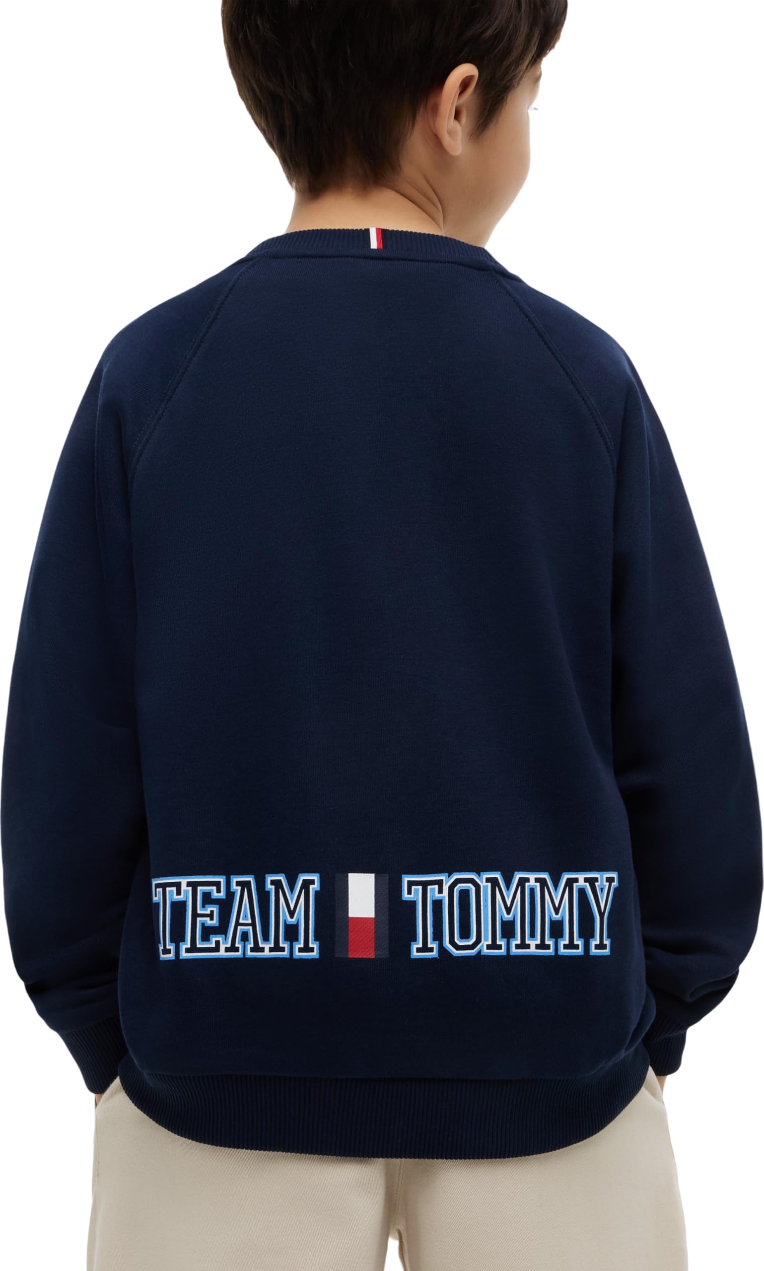 Tommy Hilfiger Team Tommy Sweatshirt Kb0kb10509 Altre Felpe Bambini e Ragazzi