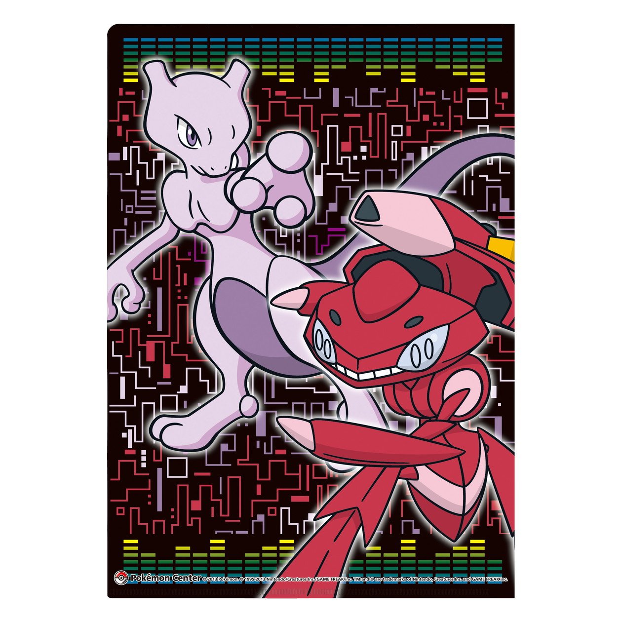 Amazon | ポケモンセンターオリジナル A4クリアファイル ミュウツーVS