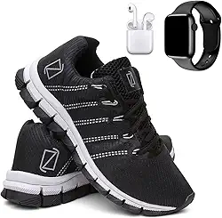 Tênis Masculino Para Corrida Academia e Caminhada + Fone + Relógio Digital