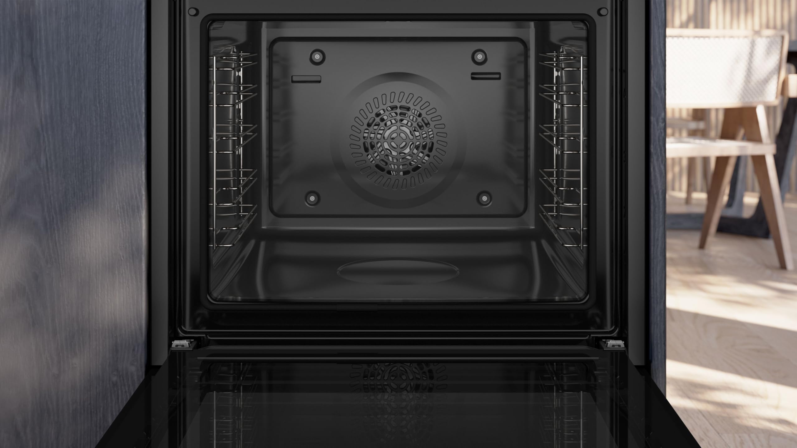 Siemens PQ521VA2ZM Einbauherd-Set 60 x 60 cm 3D Heißluft Pizzastufe Hydrolyse Induktionskochfeld powerBoost Edelstahl