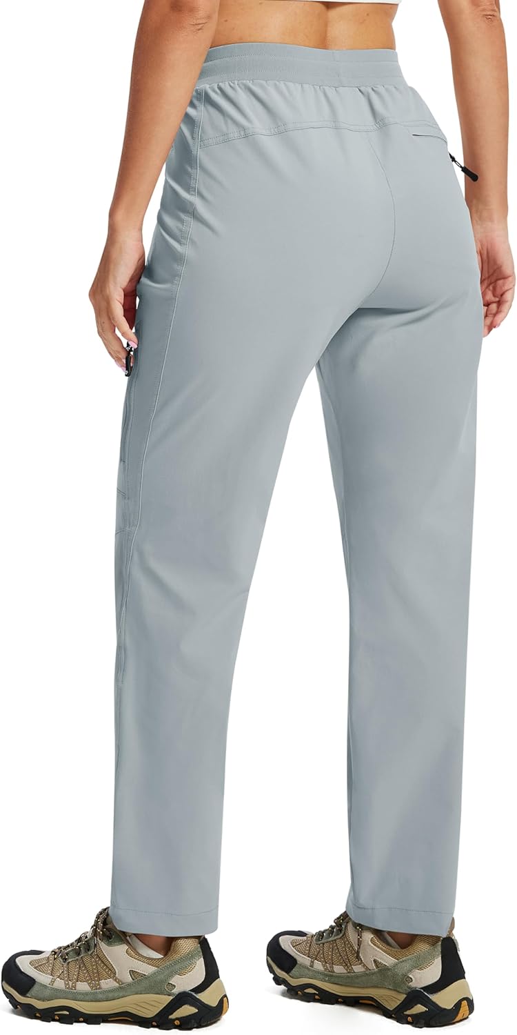 AIRIKE Women's Hiking Cargo Pants Lightweight Quick Dry Joggers Sweatpants Casual Work Travel Outdoor Pant with Pockets - Image 2