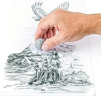 Vista 5 de Staedtler Goma de masilla de calidad artística, amasada para grafito y carbón, 5427, blanco