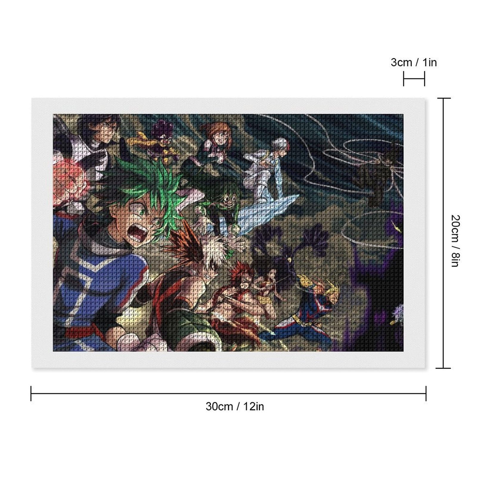 Amazon | 僕のヒーローアカデミアダイヤモンドアート ダイヤモンド