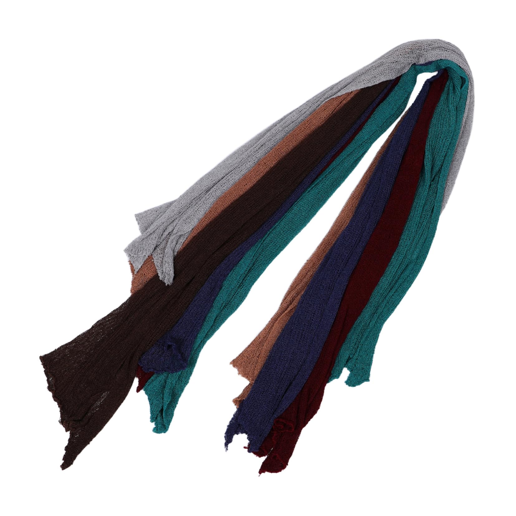 Gatuida 6piezas Mantas Elásticas para Envolver Bebés Recién Nacidos Mantas De Punto Suave para Bebés y Niñas Accesorios para Sesión De Fotos Habitación
