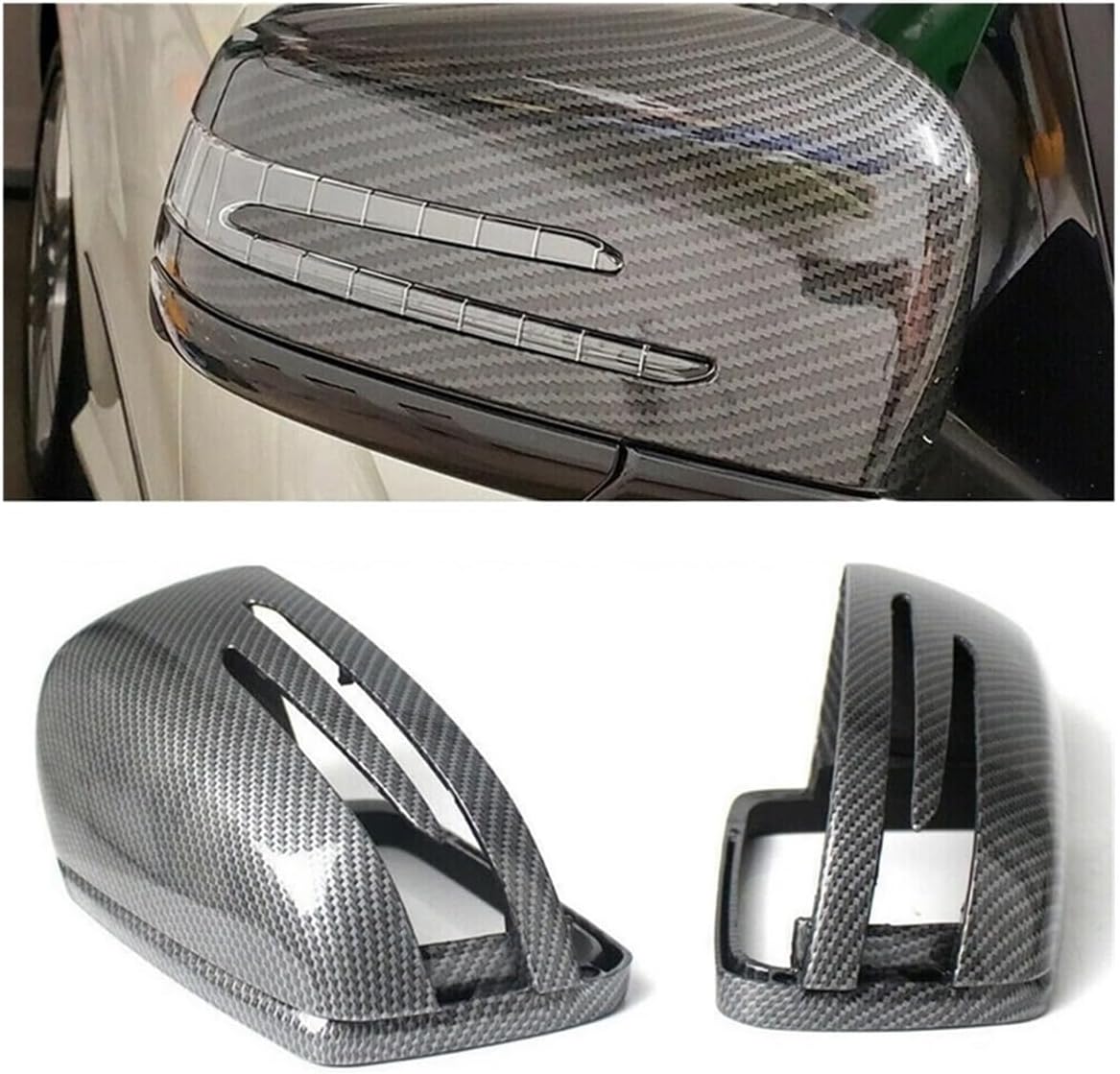 バックミラーハウジング サイドミラーカバーキャップ ベンツ ACES クラス W204 W212 W176 部品 A21281001