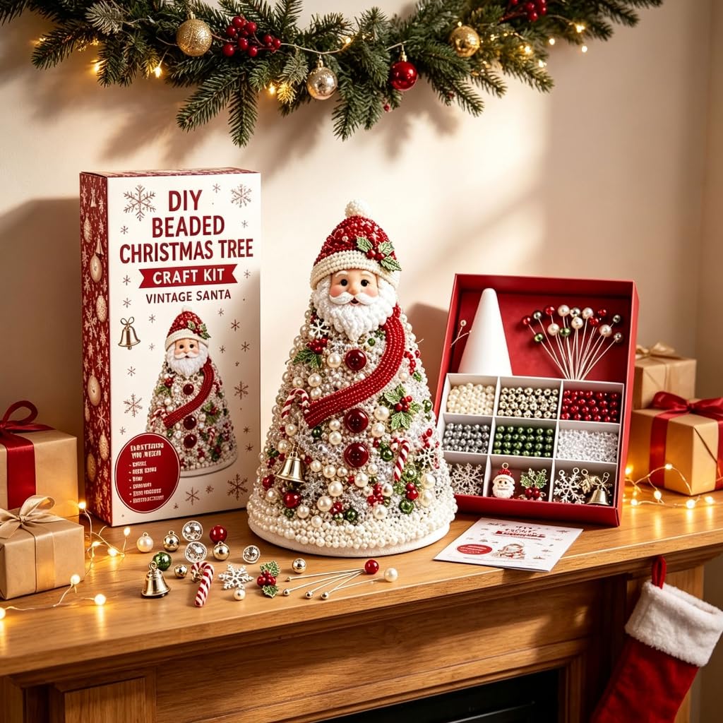 Juego de árbol de Navidad Press-Together para actividades familiares de manualidades