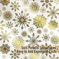 Vista 8 de Papel de seda y papel kraft con diseños de Navidad