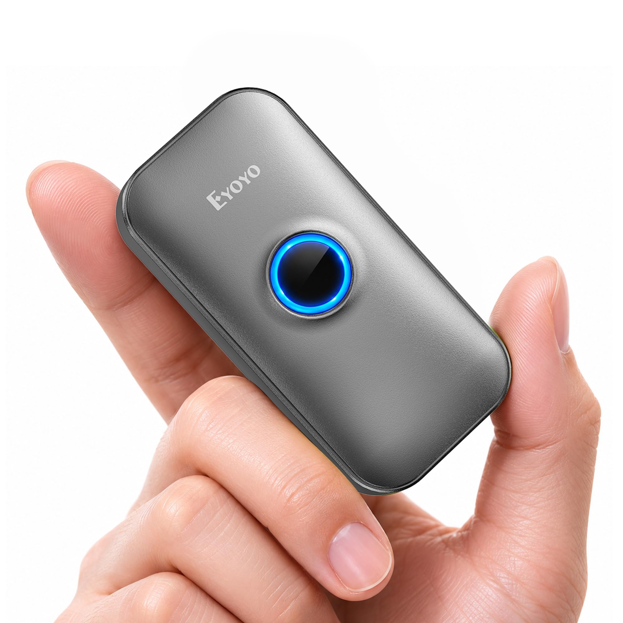 Eyoyo Mini 2D QR 1D Bluetooth Barcode Scanner Wireless
