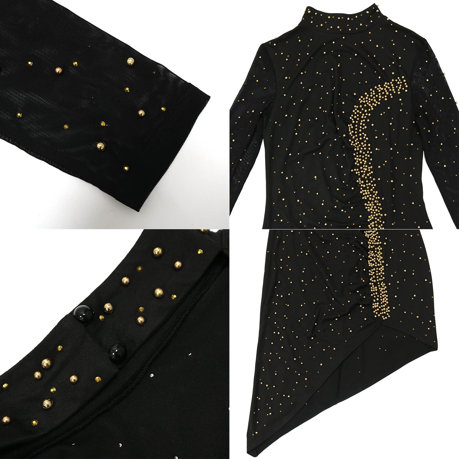 Women Sexy Hot Drilling Process Sexy Dress Party Club Night Dress