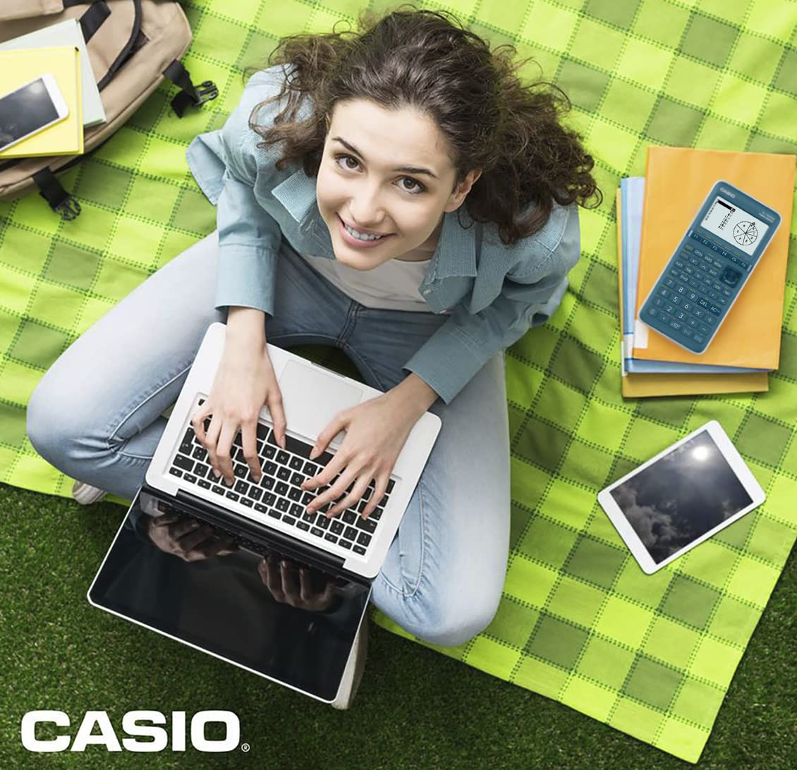 Casio FX-7400GIII Grafikrechner Cyan Display (Stellen): 21 batteriebetrieben (B x H x T) 87.5 x 21.3