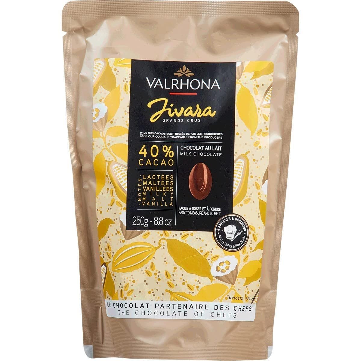 Fèves Jivara Chocolat au Lait 40% - 250g