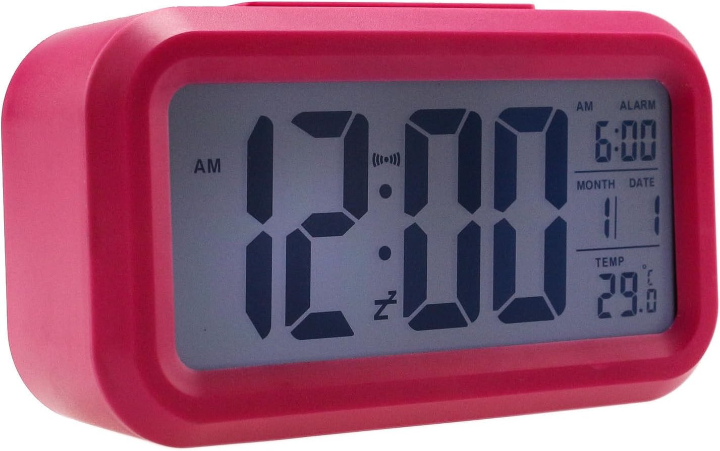 Hot Digital LED Alarm Clock Light Control Backlight Time