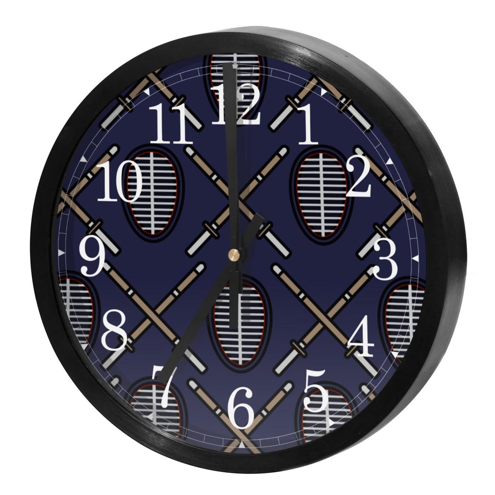 Horloge murale sans tic-tac mécanisme quartz pour retrouver le calme au bureau