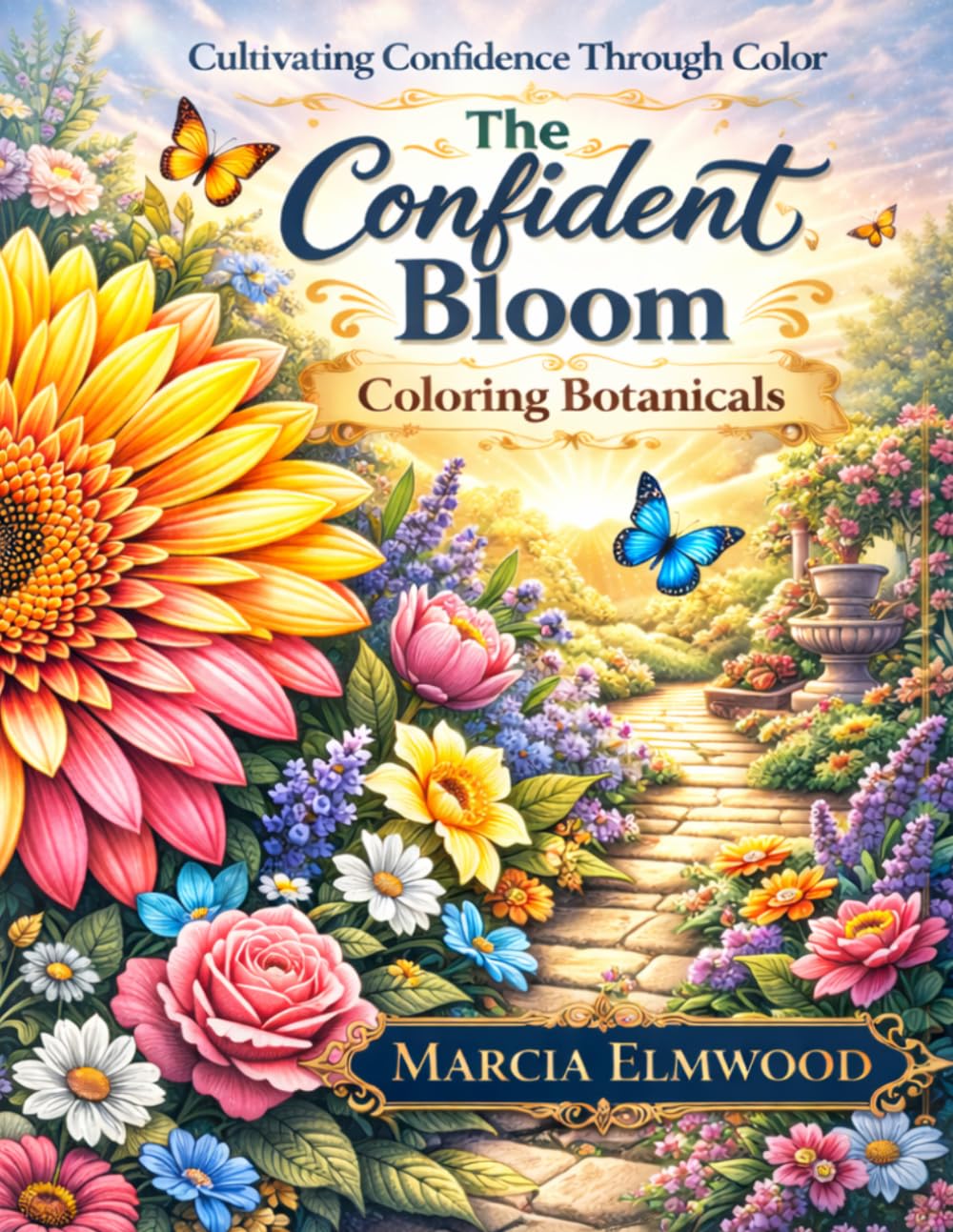 The Confident Bloom: Coloring Botanicals (Cultivating Confidence Through Color)