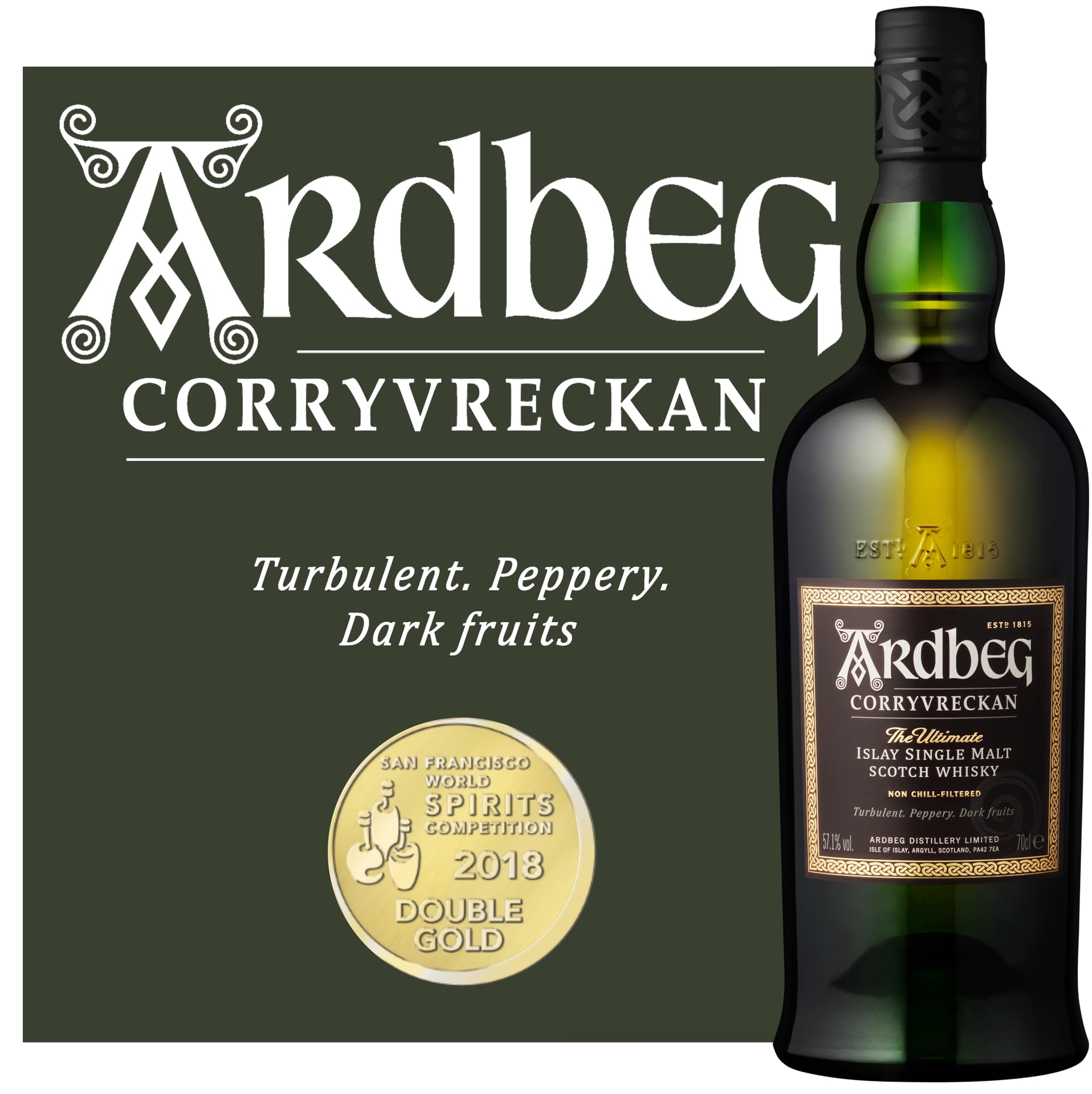 1円～ 【3本セット】ARDBEG（アードベッグ）コリーヴレッカン 57.1 