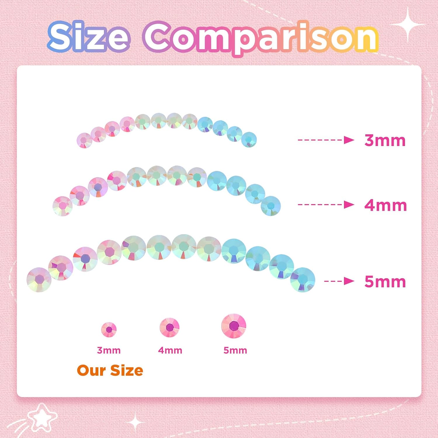 Zefy 40 Colors Resin Jelly Rhinestones for Bedazzling, 3mm 32000 Pcs Flatback Gems for Crafting, Bedazzling Kit with 3Pcs B7000 Glue for Clothing Shoes Nail Book Diamond Art
