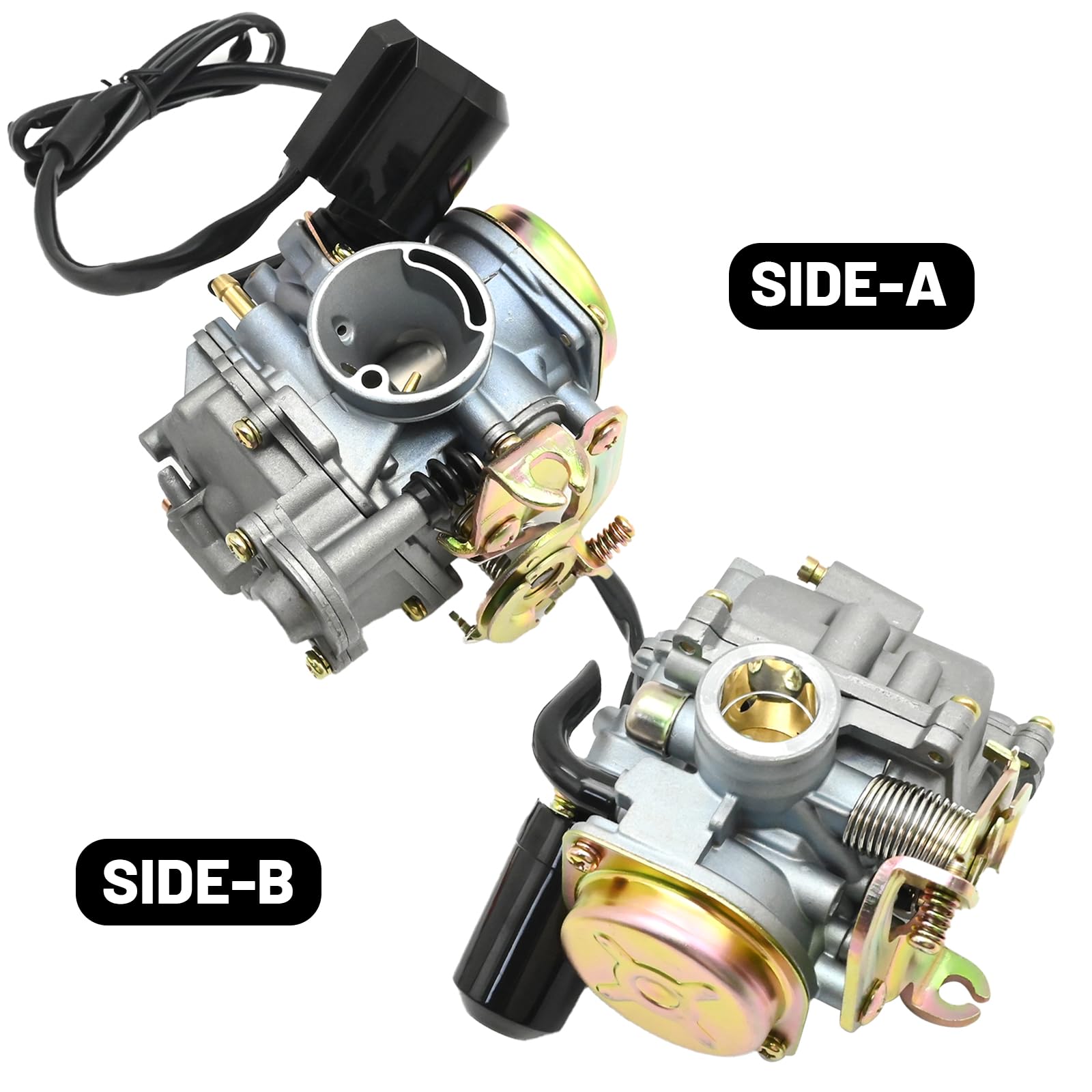 Carburatore 50cc 4T 4 tempi, ricambio per motori cinesi 50cc 4 tempi (GY6-139QMA/QMB), ricambio per Piaggio Fly Liberty Zip