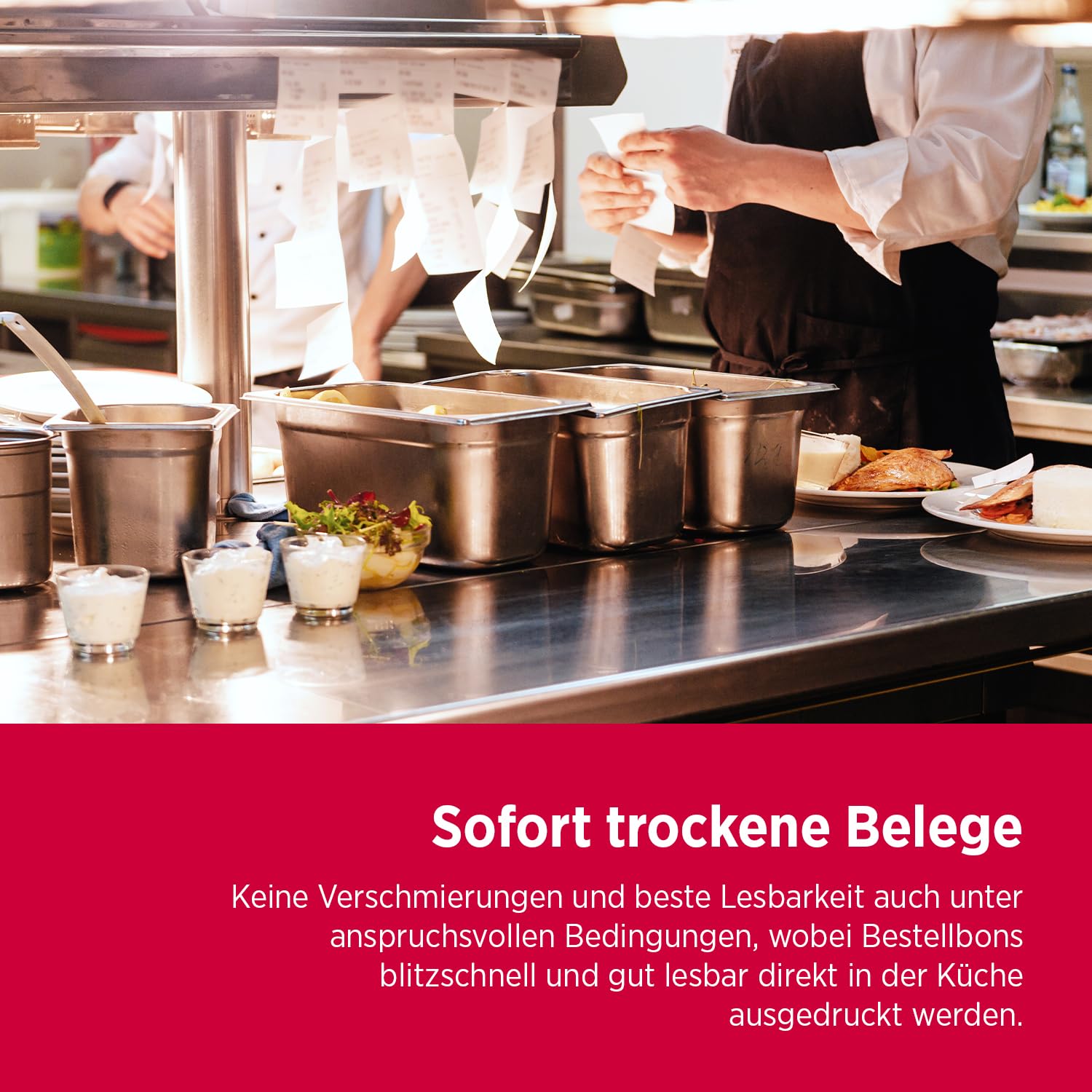 Olympia KPR 80 PRO | Bondrucker mit USB & LAN | Thermodrucker für 80 mm Bonrollen | Schneller Kassendrucker mit 230 mm/s für POS & Gastronomie | Kompakter Belegdrucker in Schwarz