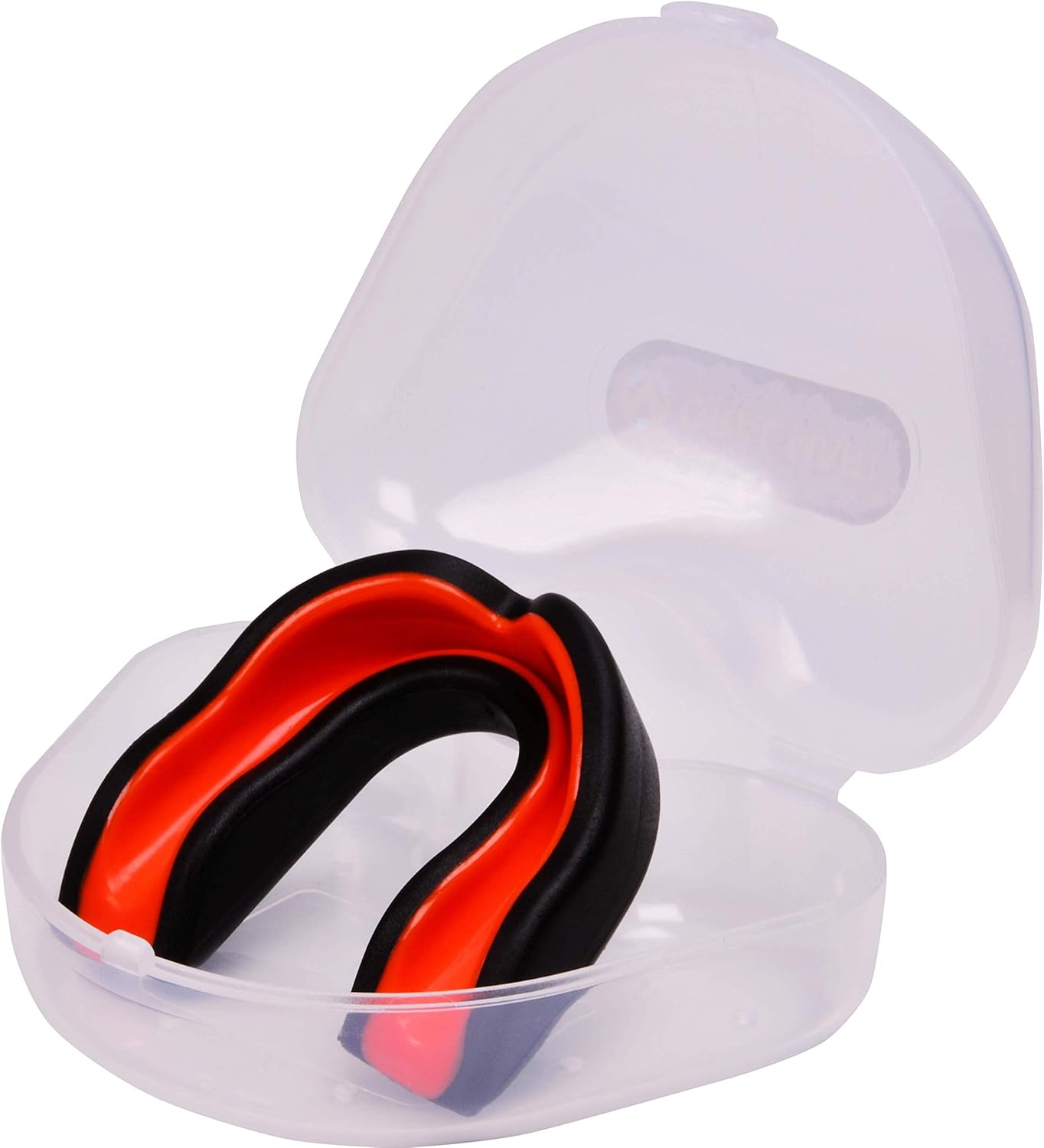 Oral Mart Black/Orange Youth Mouthguard for Kids - Youth Mouthguard for Karate, Flag Football, Martial Arts, Taekwondo, Boxing, Football, Rugby, BJJ, Muay Thai, Soccer, Hockey (with Free Case) : Sports & Outdoors