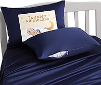Vista 11 de NTBAY - Fundas de almohada de satén de seda con cremallera para niños pequeños - 2 unidades con cremallera oculta de 13x18 - Fundas de almohada