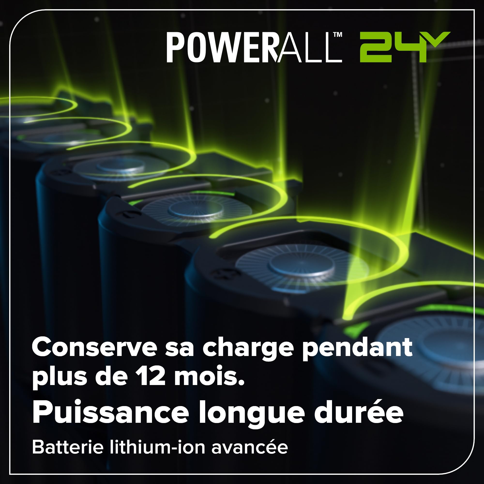 Greenworks 24V Cortasetos Pértiga a Batería con Eje Divisible, Cuchillas Doble Acción 51 cm, Cortes 28 mm, Pivote Cabezal de 112.5°, 3200 SPM SIN Batería ni Cargador PH24B01-01