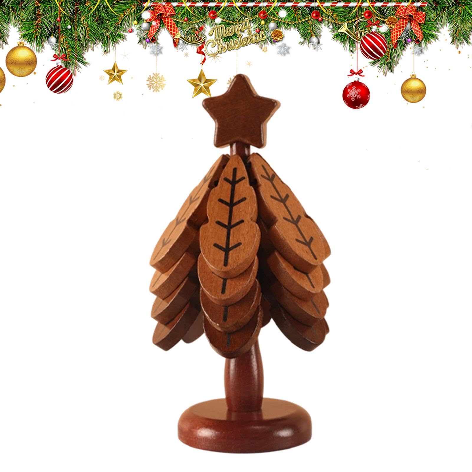 Dessous de verre pliable pour sapin de Noël
