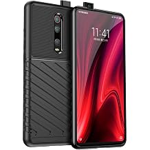 Case for Xiaomi Redmi K20 Pro Premium,Basic Case,Flexible Press Button /360Full Protection,Rugged Shield,Grind Arenaceous Feeling-Black