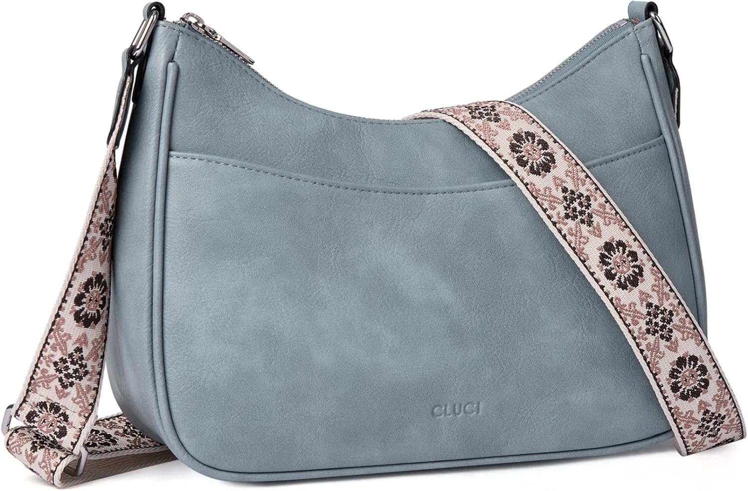 CLUCI Purses for Women Leather Crossbody Bags for Women Crossbody Purse Shoulder Bag for Women with Adjustable Strap