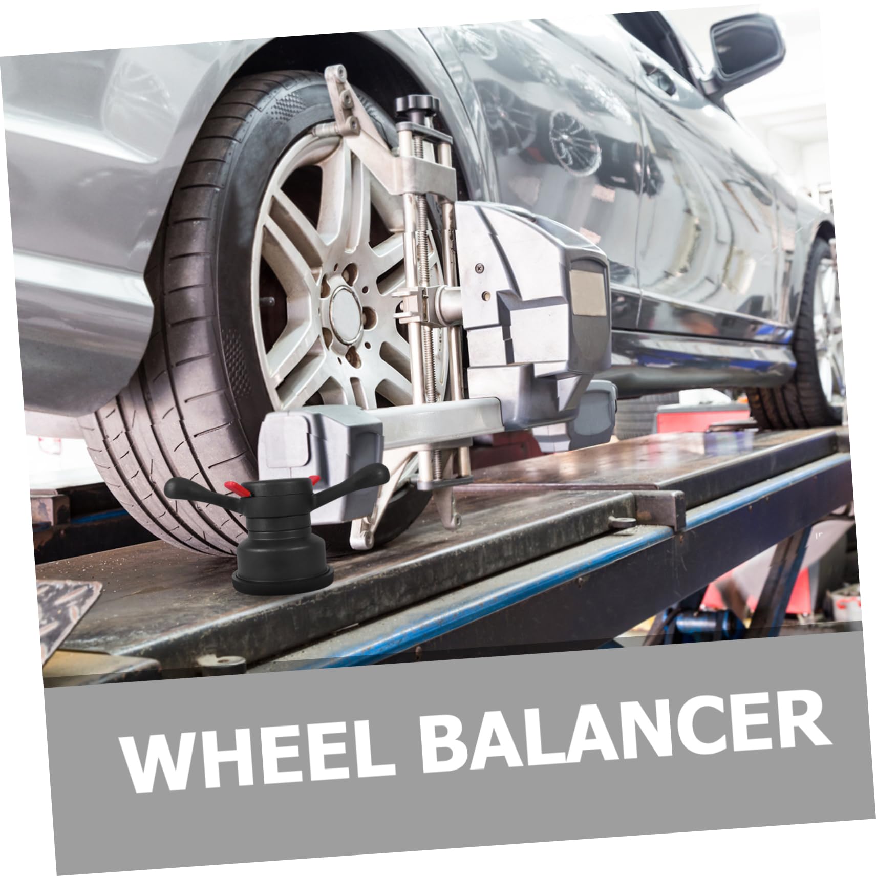Strumento di Equilibratura Pneumatici con Sgancio Rapido per Auto Accessorio per Bilanciamento Ruote Utensile per Sostituzione Pneumatici e Bilanciamento Veloce Facile da Usare e