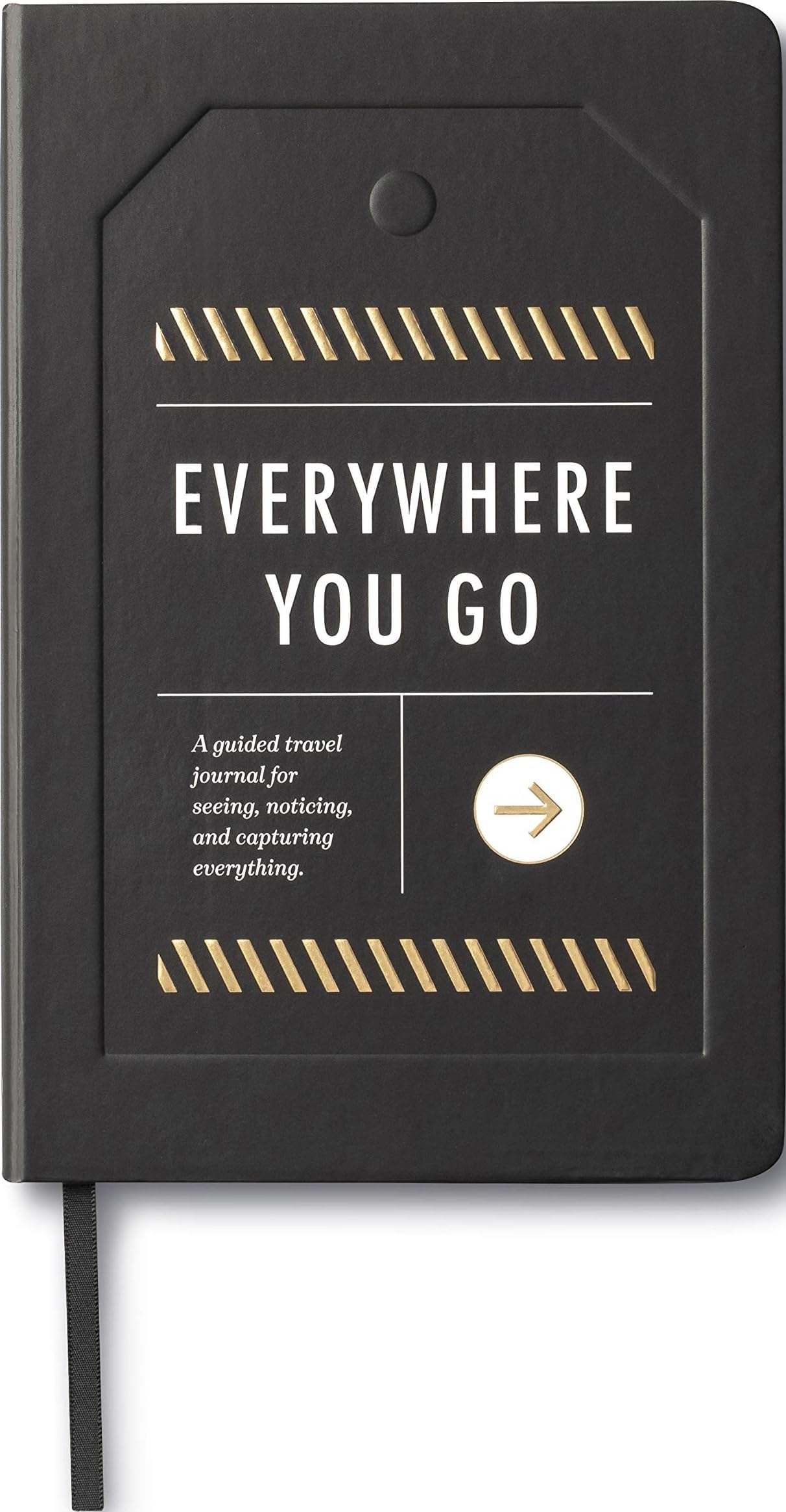 Everywhere You Go: A Guided Travel Journal with Prompts by Compendium