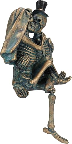 Miniatura 3 de Ebros Gift Día de los muertos Love Never Dies Wedding Bridal Skeleton Lovers Pareja Hot Bessing Session Shelf Sitters Ledge Edge Figura decorativa