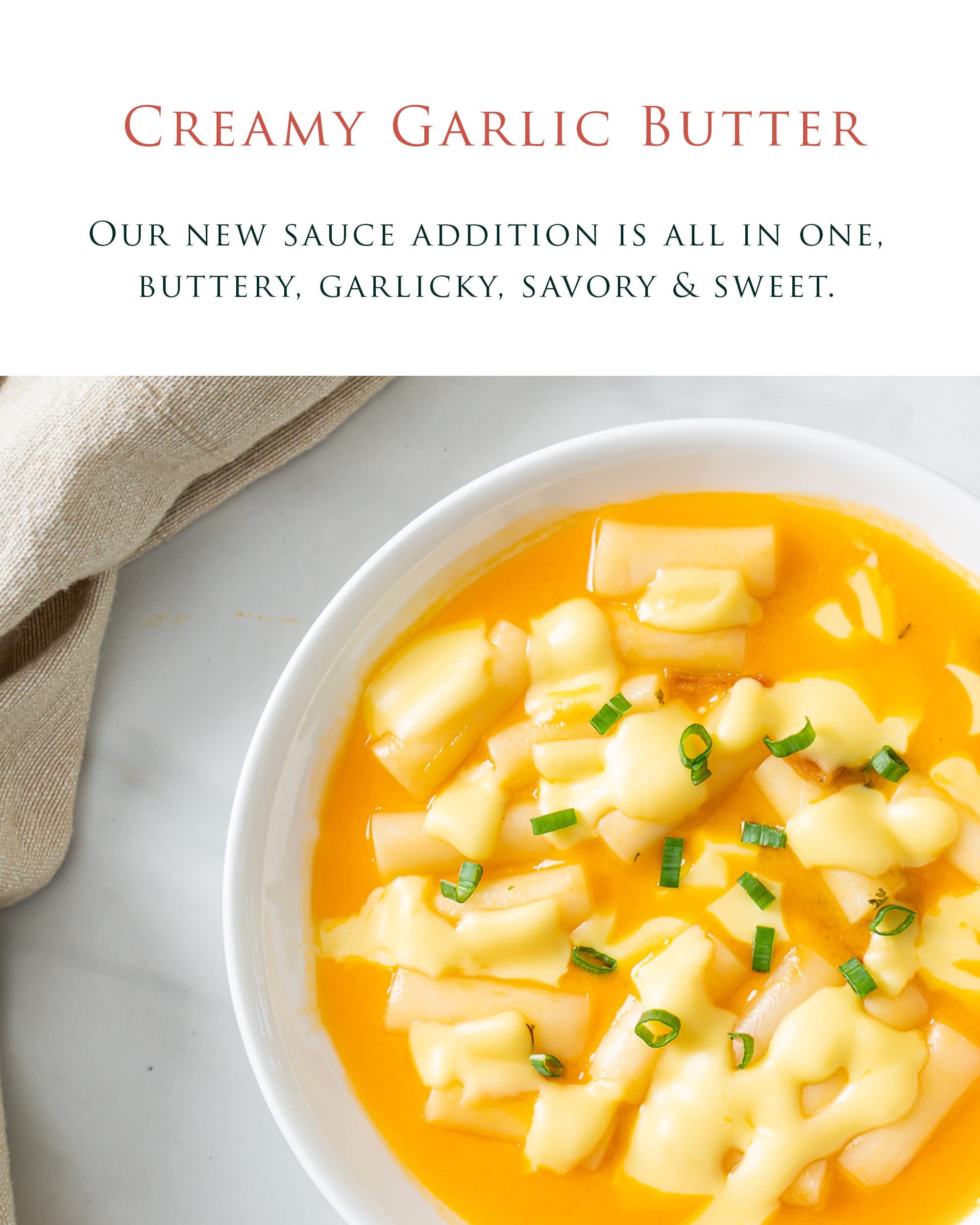 Buy Samjin Amook Tteokbokki Fish Cake & Rice Cakes (Butter Garlic) High Protein Korean Food