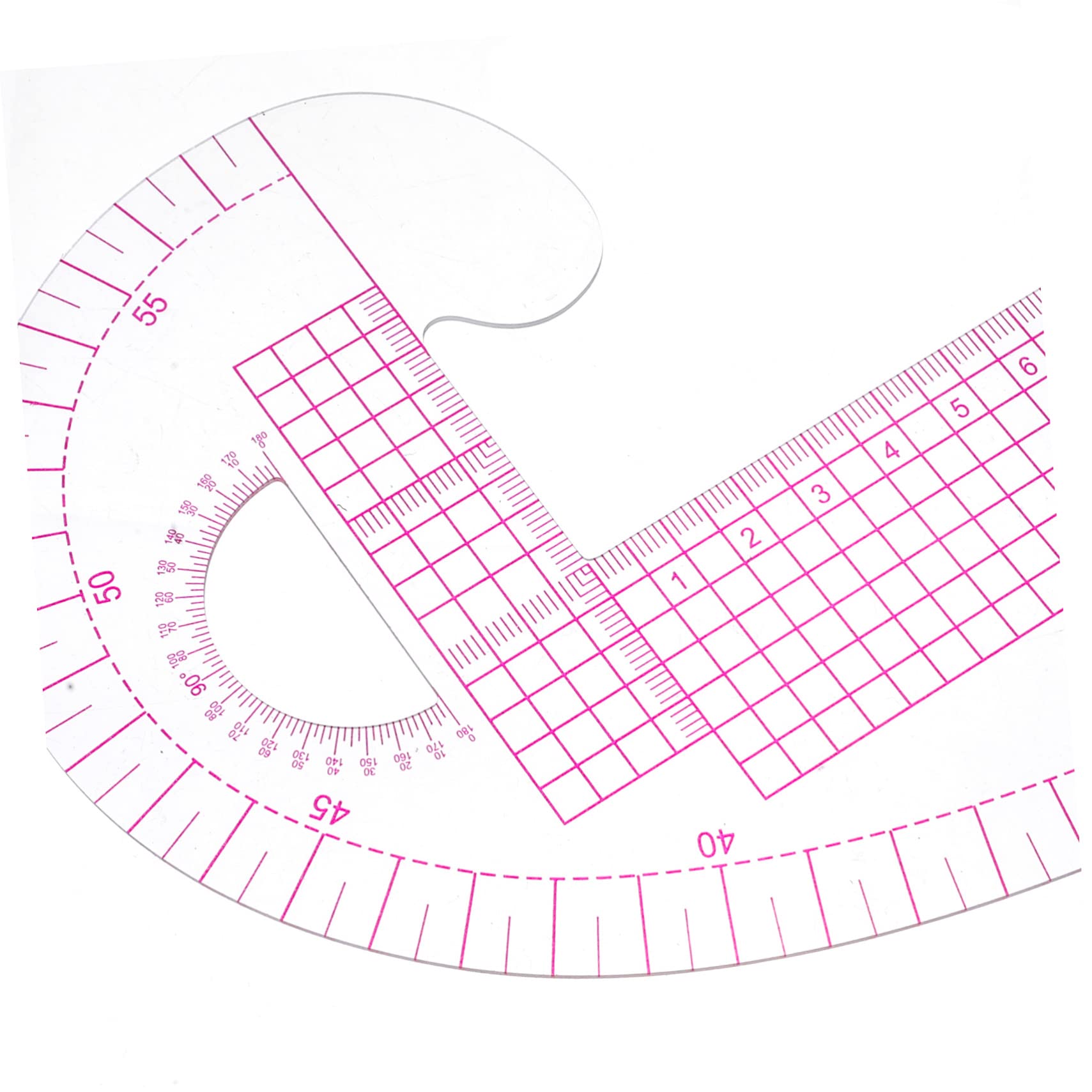Juego de Reglas de Costura Pvc, 1 Set, para Patronaje | Curva Francesa y Regla de Sastre, Medición Precisa y Portátil, para Corte E Imposición