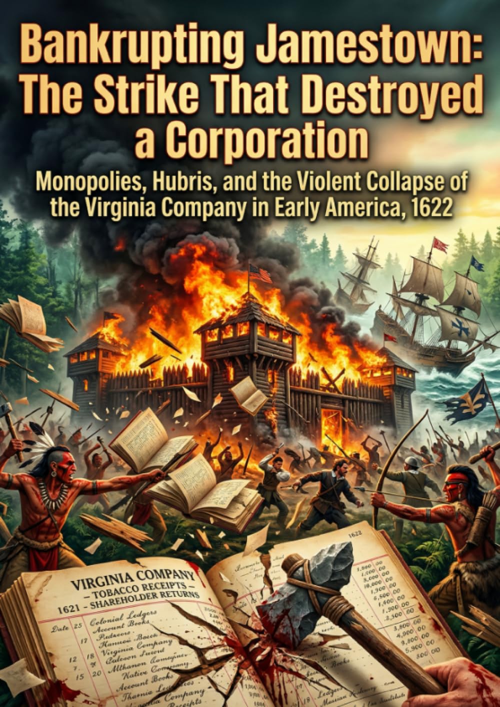 Bankrupting Jamestown: The Strike That Destroyed a Corporation: Monopolies, Hubris, and the Violent Collapse of the Virginia Company in Early America, 1622
