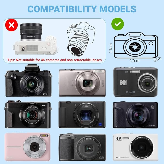 Funda protectora para cámara digital ligera miniatura 7