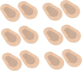 FRCOLOR 6 Pares Tapa-Olho Tapa-Olhos Tapa-Olhos Médicos Tapa-Olhos Para Adultos Tapa-Olhos Respirável Almofada Para Cuidados Com Os Olhos Venda Para Dormir Tecido Não Tecido Máscara Para