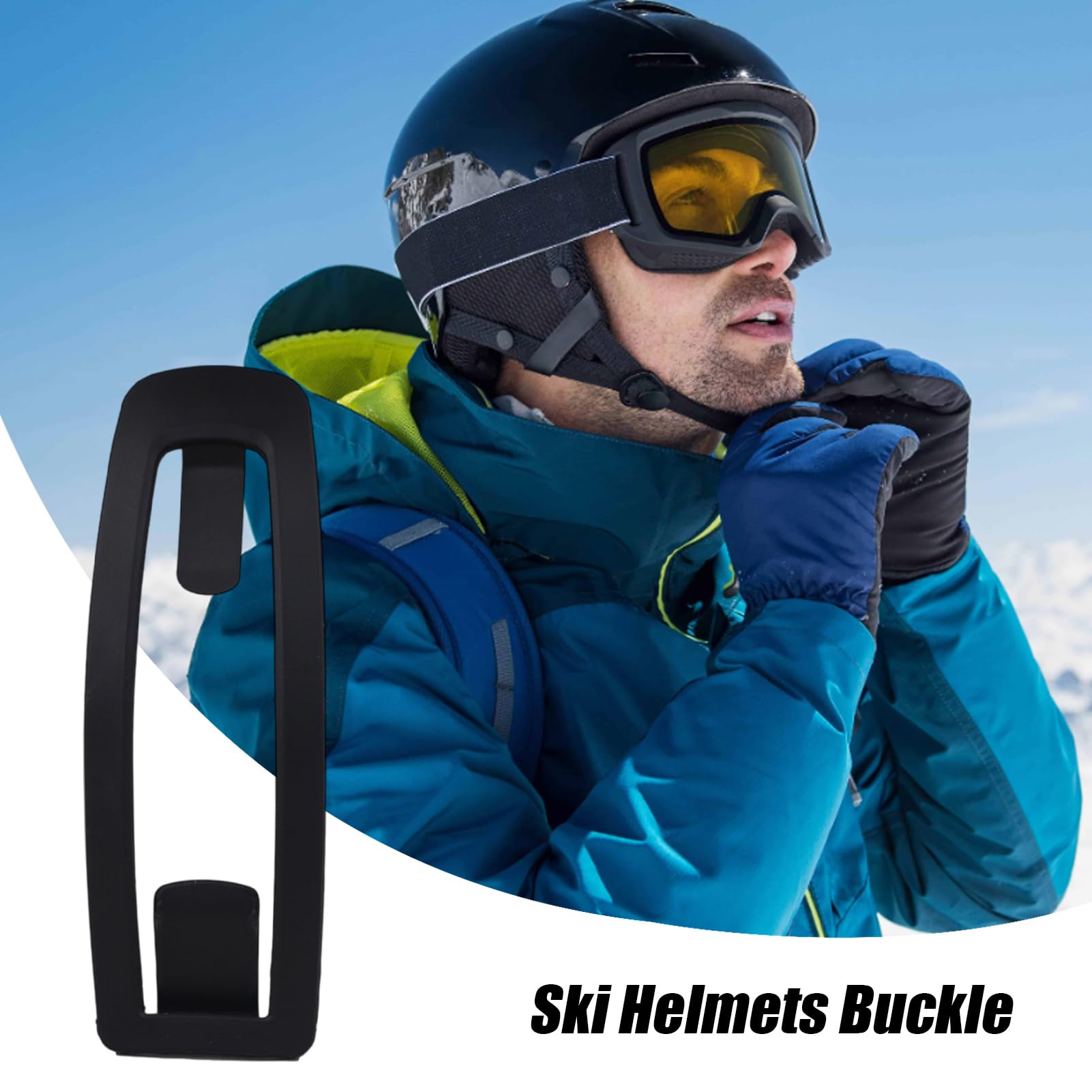 AL-Gard CS-291-61 Straight Edge Type Goggle Band Clip for Helmets - Safety Solutions Singapore