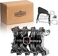 AngyMeck Upper Intake Manifold with Gaskets for 2001-2011 Ford Crown Victoria Mustang Explorer V8 4.6L Replaces 615-175
