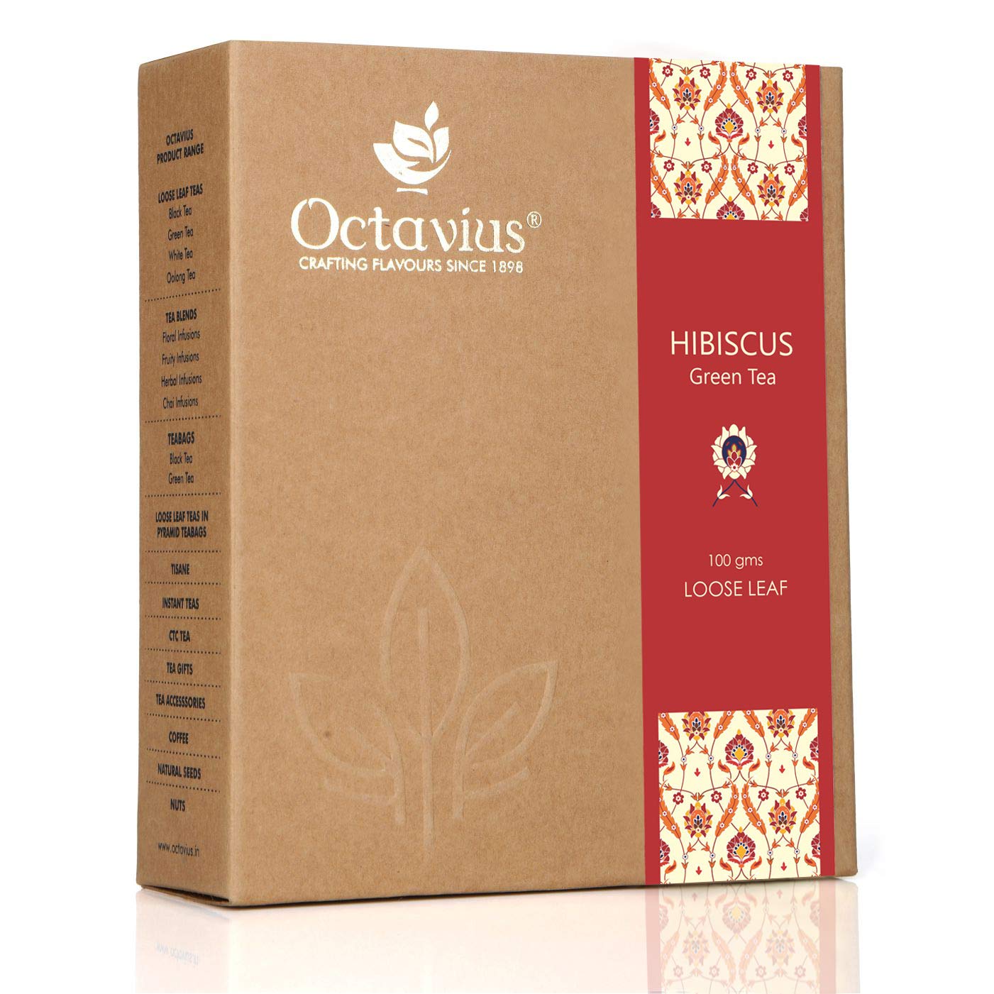 Octavius Hibiscus Green Tea | 100 g Loose... Octavius Hibiscus Green Tea | 100 g Loose...