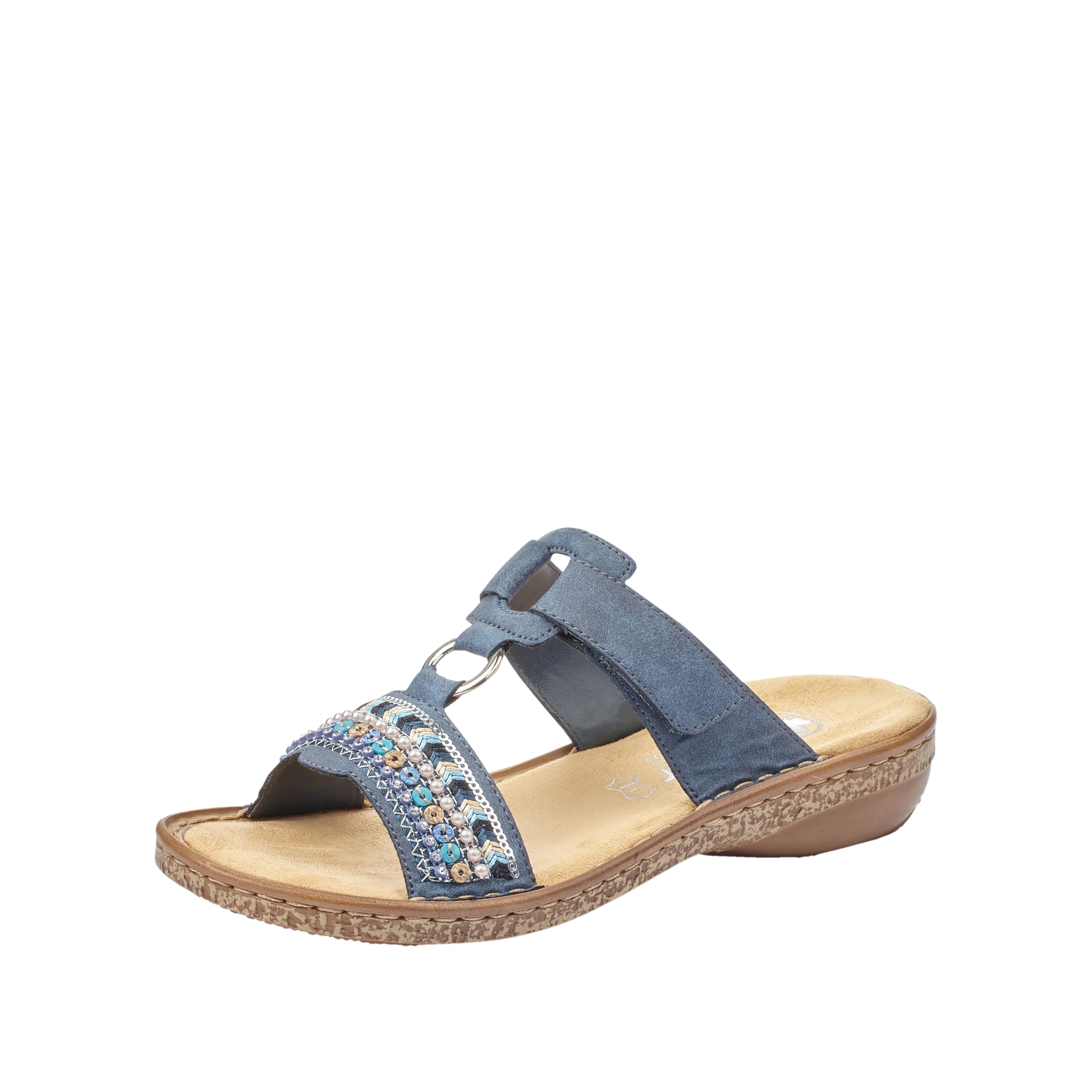 Rieker Damen Pantoletten 628M6, Frauen Slip On