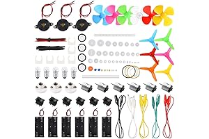 Sntieecr DC Motor Kit: 131 PCS for Budding Electrical Engineers and Scientists