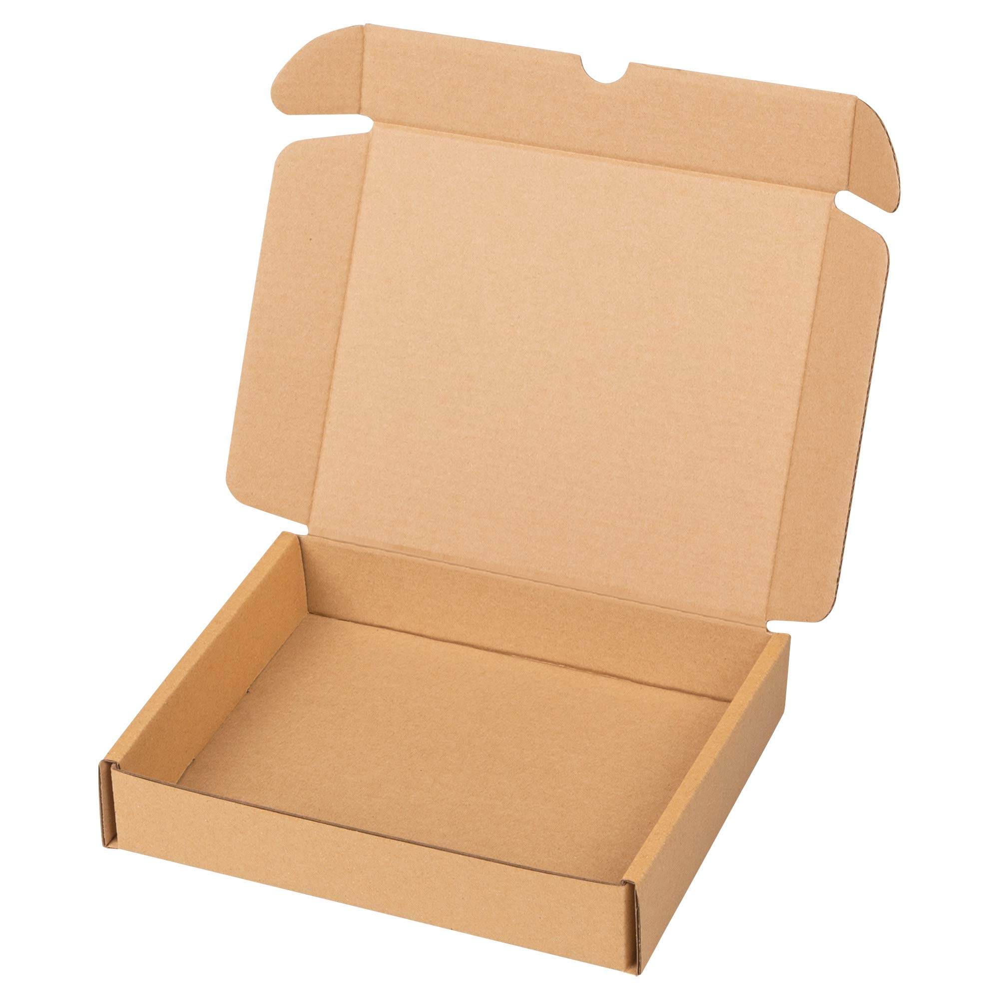 packer PRO Packung mit 25 Boxen aus Karton, selbstmontierend, für Ecommerce und Geschenkpapier, klein, 21 x 18 x 4 cm