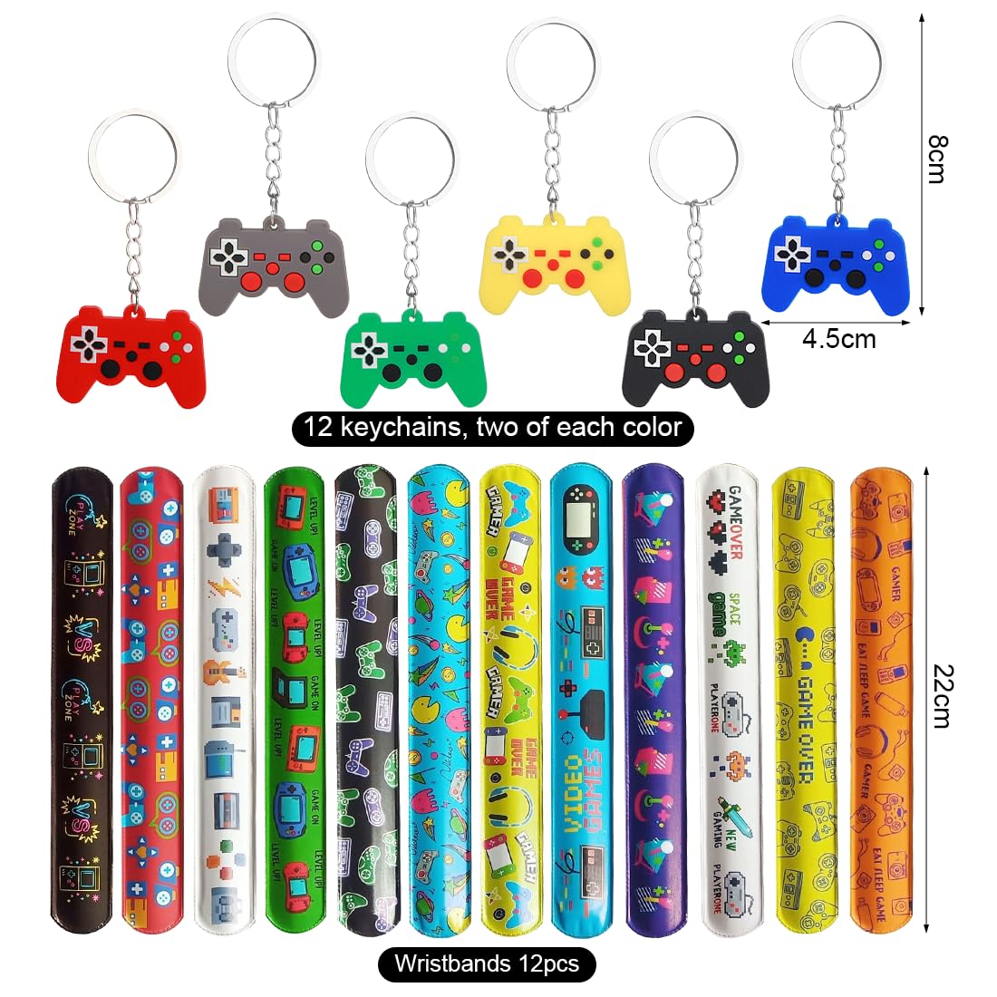 Cadeaux Invites Anniversaire Enfant GIGIIS Jeu Vidéo Fournitures De Fête Enfants Pinata Porte-clés Cadeau D Stylo Encre Invisible