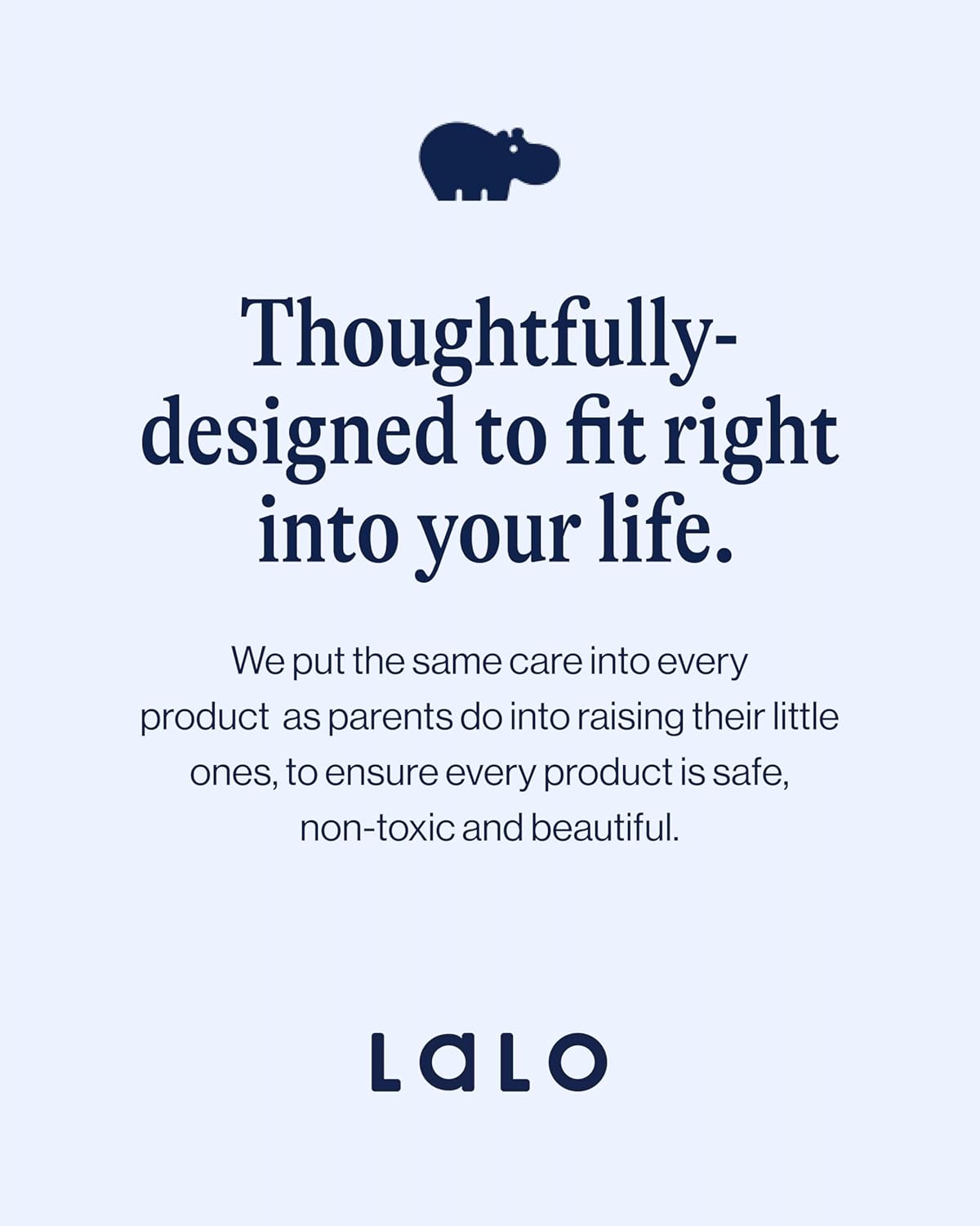 Lalo Quilted Storage Basket – Soft, Machine Washable Cotton Canvas Baby Basket for Toys, Nursery & Laundry, with Polyester Padding, Baby Storage Basket Made Durable Design, 14" x 12" - Clay