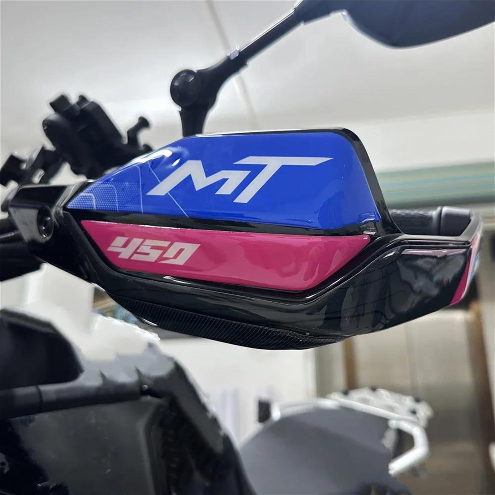 Adesivi per paraserbatoio Adesivo Serbatoio Carburante Moto per CFMOTO 450MT 450 MT 2024 Adesivi Serbatoio Carburante Laterali Adesivo Impermeabile Anti-graffio(X12)