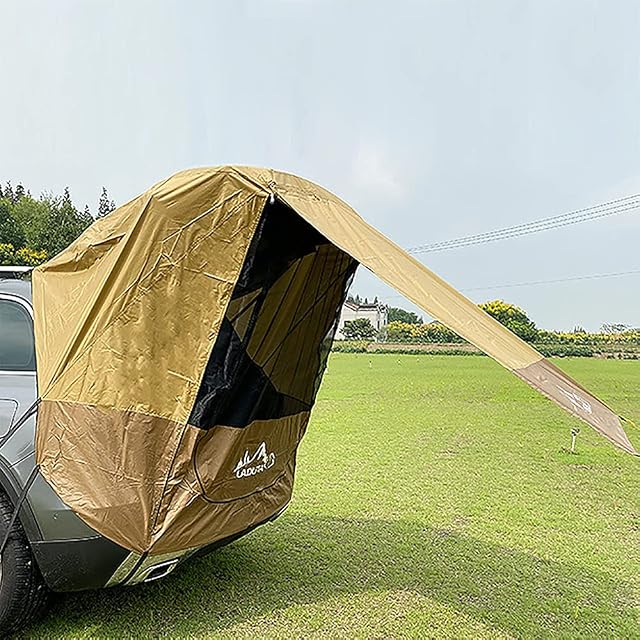 Car Tail Tent - Car Tent Sun Shelter, Auto Canopy Camper Trailer Tent, Tailgate Awning Tent, Family Camping Tent Anti-UV for Camping Traveling Family Outdoor Activities