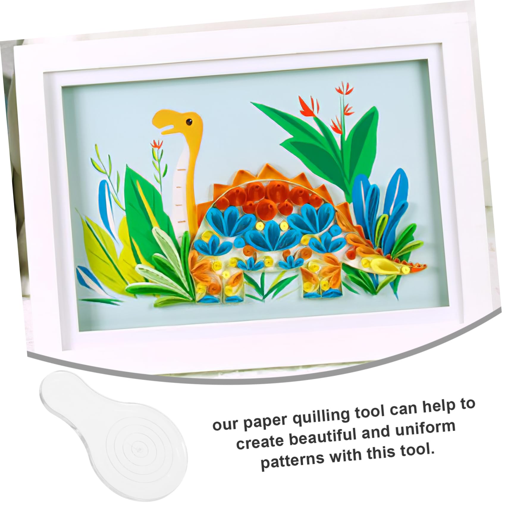 DOITOOL 4 Sätze Teiliges Handpapier Rollwerkzeug Wiederverwendbares Curling Tool Für DIY Papierkunst Quilling Für Grußkarten Und Basteldekorationen 4 Stück * 4