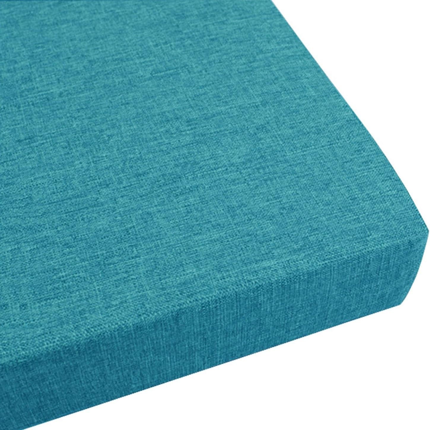 moismk Square Kitchen Chair Cushions 40x40cm 50x50cm Seat Cushions for Dining Room Chairs Non Slip Chair Pads for Dining Chairs with Machine Washable Cover(Color 14,50x50cm x8cm Thick)