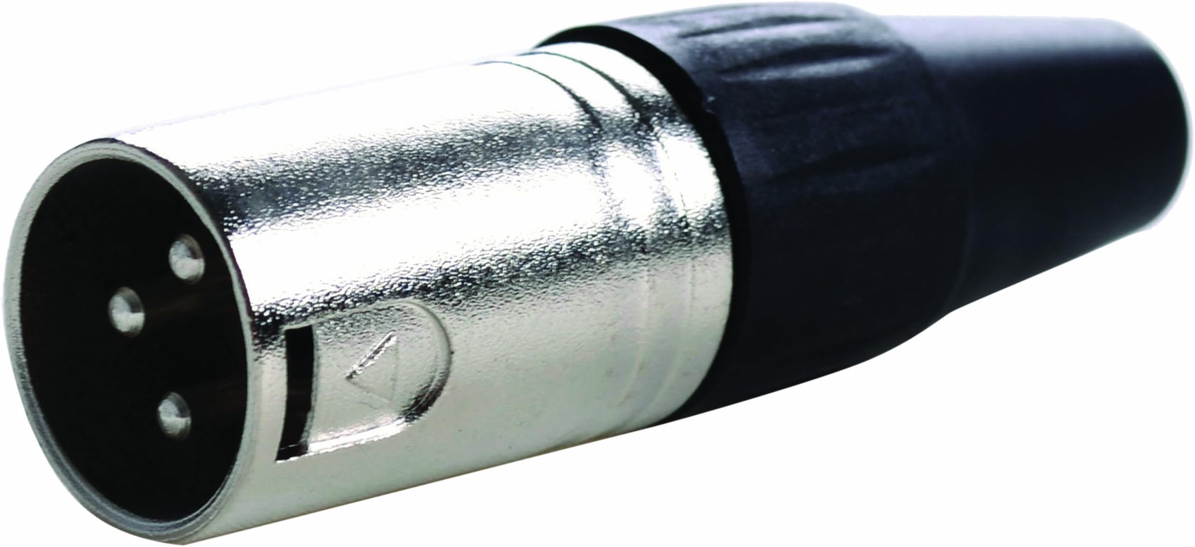 Accenta ACC-451 XLR Male Connector Plug, Silver